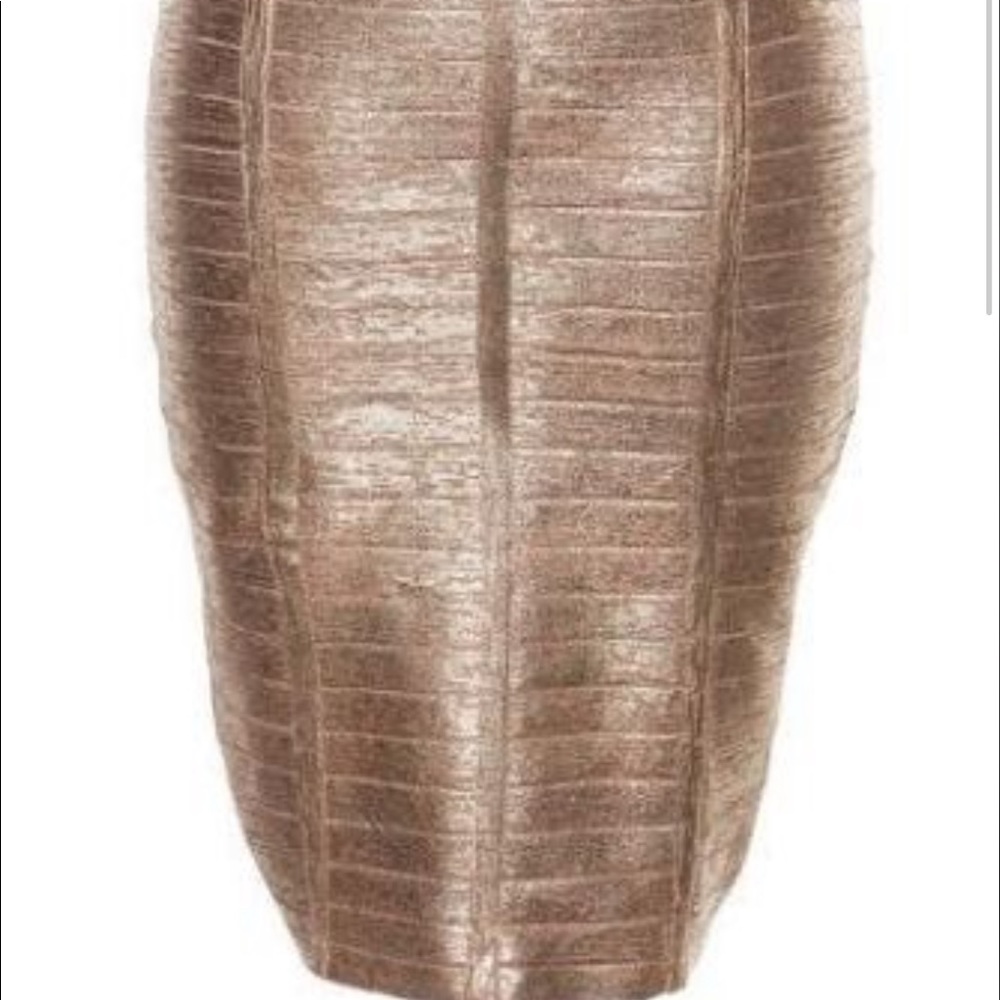🏷️HERA Collection Women Knit Gold Foil Bandage Skirt🏷️ - Picture 4 of 4